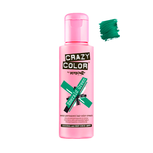 CRAZY COLOR Verde Esmeralda 100 ml