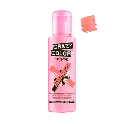 CRAZY COLOR Peachy Coral 100ml