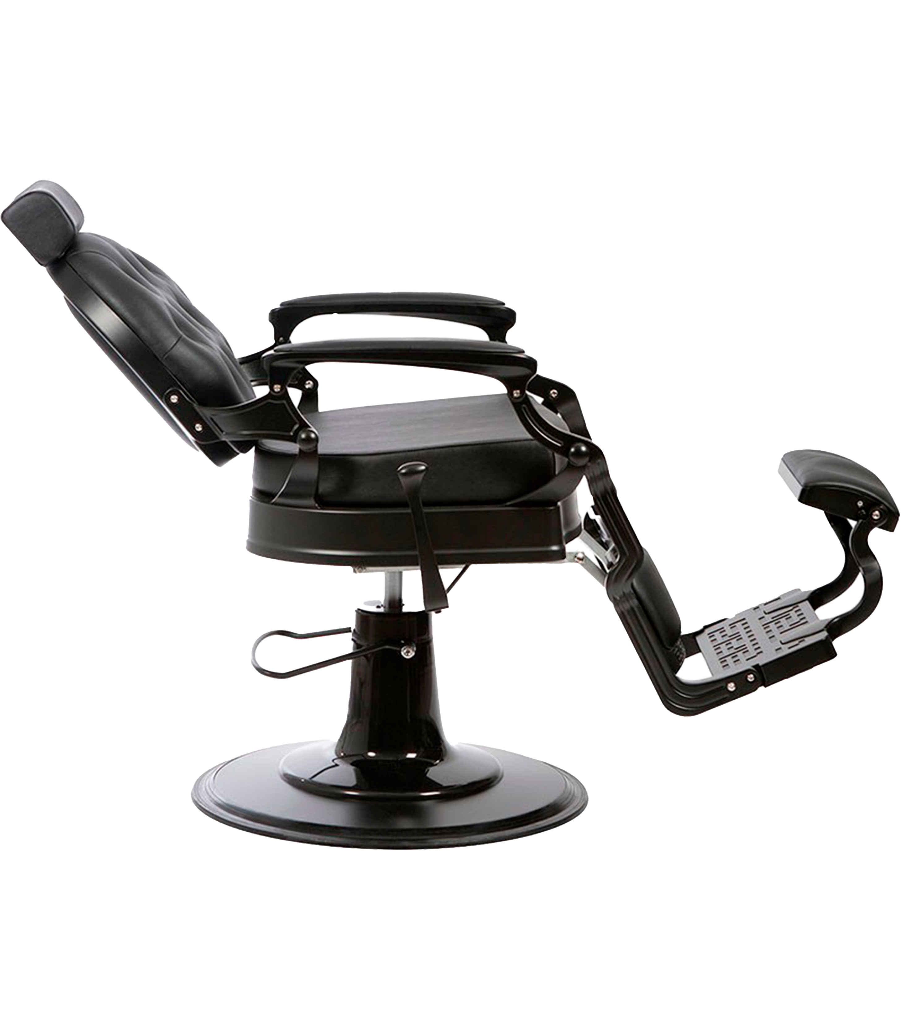 RAGNAR Sillón barbero Vintage (negro o marrón)